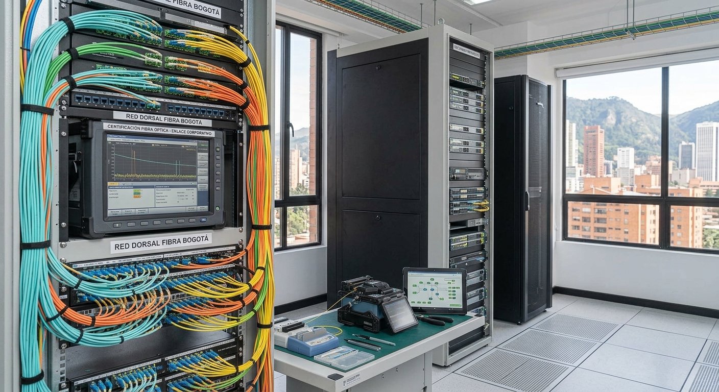 Instalación de Fibra Óptica en Bogotá: Velocidad y Estabilidad para Redes Corporativas